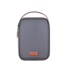 WiWU Minimalist Travel Pouch for Electronics Macbook Accessorie Organizer Bag Gray (2)Material 600D Polyester