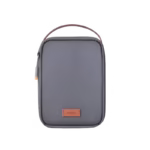 WiWU Minimalist Travel Pouch for Electronics Macbook Accessorie Organizer Bag Gray (2)Material 600D Polyester