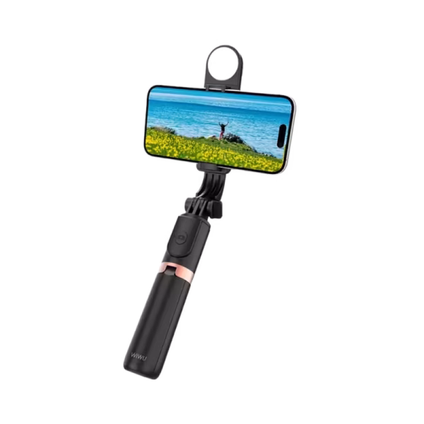 WiWU Wi-SE011 Fill Light Mini Selfie Stick