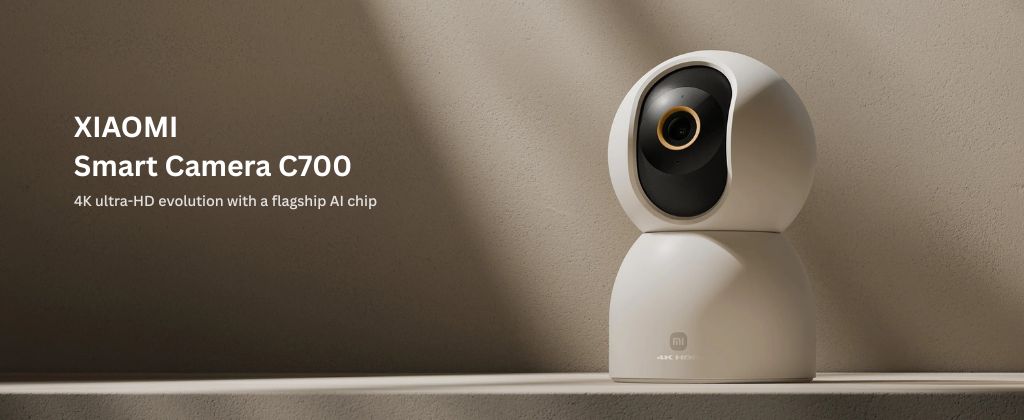Xiaomi Smart Camera C700 4K Ultra Low Light Full-color