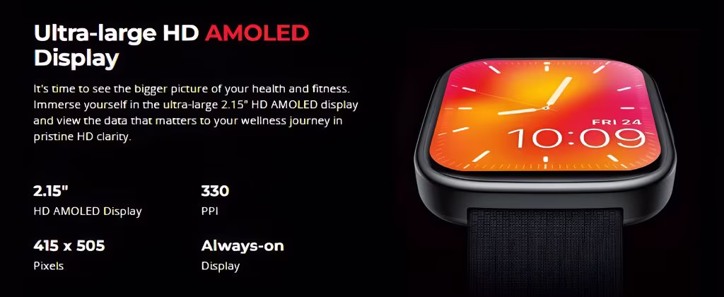 Zeblaze GTS 3 Plus Smart Fit AMOLED Watch Price in BD