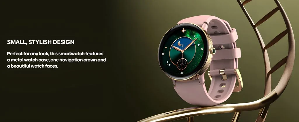 Zeblaze Lily 2 AMOLED Smartwatch with Dual Strap