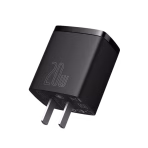Baseus Compact Quick Charger U+C 20W CN-black 20W quick charge facility will charge your device in no time Come in small size which makes it a travel friendly geek Contains dual fast charging output port to serve you more effectively Type-C and USB port simultaneously can charge two device to save your time Features Low temperature protection to ensure you a safe service You can speed up your charging 3 times faster by this mini geek Highly heat resistant PC shell absorb the heat which protects the battery Contains Built-in recognition chips for charging devices in Android and Apple systems