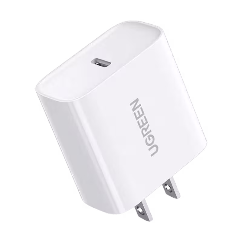 Ugreen CD137 20W PD USB-C Wall Charger (20760)Color: White Dimension: 50.5 x 22.9 x 15.2mm Weight (gm): 59.8 gm Use For: iPhone 11 / iPhone 11 Pro / iPhone 11 Pro Max / iPhone XR / XS Max / XS / X / 8 /8 Plus, 2018 iPad Pro, Samsung S10 / S9 / S8 / M20 / Note 9 / Note 8 / S7 Edge / A80 / A70 / A40 / A9 2018 / A8 2018 and Huawei Mate 20 / Mate 20 Pro / Mate 10 / P30 / P30 Pro / P20 / P20 Pro / P10 / over 20, Xiaomi Redmi Note 7 / Mi 8 / Mi 6 / A2, Google Pixel 3x / 3a / 2XL / 2, etc.