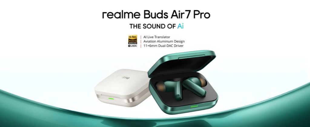 realme Buds Air 7 Pro TWS Earbuds