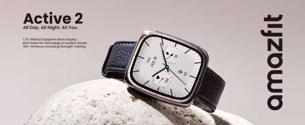Amazfit Active 2 Square Smartwatch
