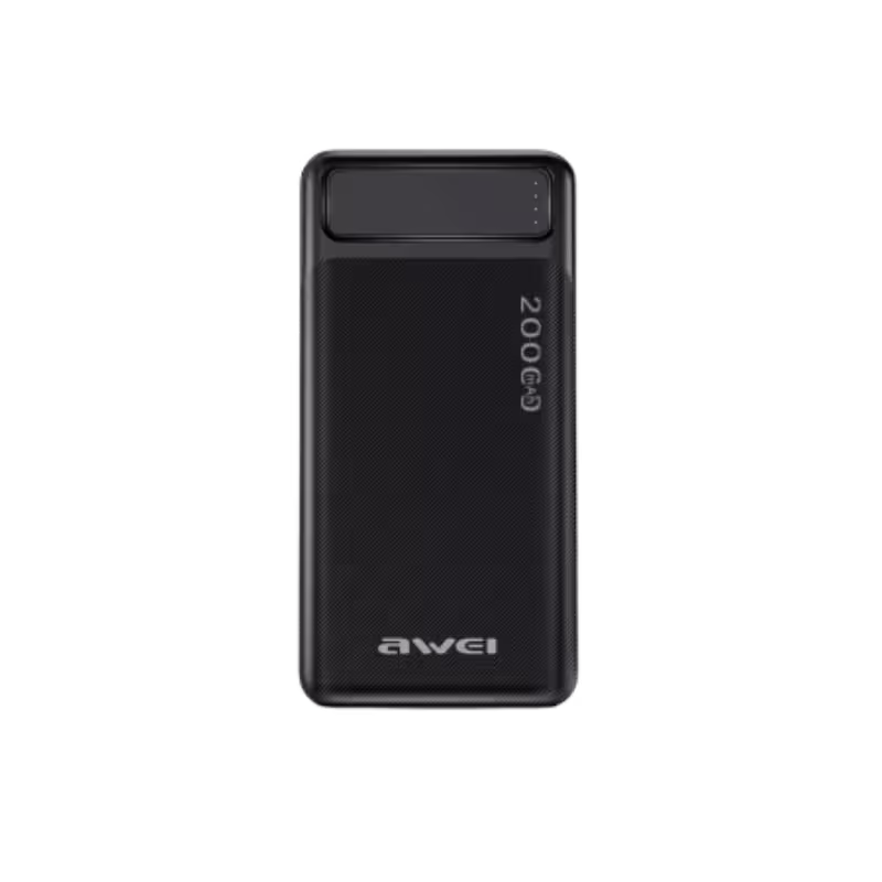 Awei P6K Powerful Power Bank - 20000mAh n Awei P6K Powerful Power Bank - 20000mAh Features Dual USB and Type-C ports to charge your multiple devices simultaneously A massive 20000mAh charging storage to charge all your devices Charging indicator display to keep track of the charging of your devices Lightweight and compact making it the best travel companion Durable plastic that withstands various environmental conditions Awei P6K Powerful Power Bank - 20000mAh The Awei P6K Powerful Power Bank offers a substantial 20,000mAh capacity, allowing you to charge multiple devices with ease via its dual USB and Type-C ports. Its compact and lightweight design makes it a great travel companion, ensuring power on the go without bulk. A clear charging indicator display keeps you informed of power levels, while the durable plastic construction withstands a range of environmental conditions. With fast-charging capabilities and multiple port options, the Awei P6K ensures your devices stay charged and ready, making it a reliable choice for busy, mobile lifestyles. Awei P6K Powerful Power Bank - 20000mAh Price in Bangladesh Buy original Awei P6K Powerful Power Bank - 20000mAh at the best price in Bangladesh from Shei Tech. From chargers, cables, power banks, to earbuds and smartwatches — we have it all! Shop now for authentic accessories, fast delivery, and unbeatable deals. Why Choose Shei Tech – Best Gadget Shop in Bangladesh Looking for the best place to buy gadgets online in Bangladesh? Welcome to Shei Tech, your onestop destination for authentic and top-quality gadgets at best prices. Whether you're searching for the latest wireless earbuds, smartwatches or other premium tech accessories, Shei Tech is the trusted gadget shop in Bangladesh. We offer a fast, secure, and user-friendly online shopping experience, making it easy to order the latest gadgets in Bangladesh from the comfort of your home. All our products, including the popular Awei P6K Powerful Power Bank - 20000mAh, are 100% original and authentic products. At Shei Tech, we are committed to providing the best tech deals, exclusive gadget launches and reliable delivery across Bangladesh. Our expert team ensures every customer receives excellent service and genuine products.