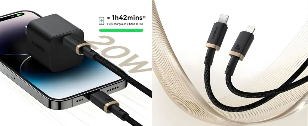 Baseus Dura 20W Fast Charging USB-C to iP Cable