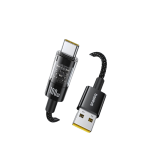 Baseus Gem Fast-Charging Data Cable USB toType-C 100W 1m Features Interface: USB-A to Type-C Charging Speed: Up to 100W fast charging (with compatible devices) Data Transfer Rate: Up to 480Mbps Length: 1 meter Build: Durable and flexible design with high-quality TPE or nylon material Smart Chip: Built-in intelligent chip for safe charging (over-voltage, over-current, over-heat protection) Compatible with most Type-C devices including smartphones, tablets, power banks, and USB-C laptops. Ideal for brands like Samsung, Xiaomi, Huawei, OnePlus, and more. Baseus Gem Fast-Charging Data Cable USB toType-C 100W 1m The Baseus Gem Fast-Charging Cable is a premium USB to Type-C cable designed to deliver ultra-fast charging and stable data transmission. With support for up to 100W (20V/5A) of power, it is perfect for charging smartphones, tablets, and even laptops that support USB-C Power Delivery. Baseus Gem Fast-Charging Data Cable USB toType-C 100W 1m  Price in Bangladesh Buy original Baseus Gem Fast-Charging Data Cable USB toType-C 100W 1m   at the best price in Bangladesh from Shei Tech. From chargers, cables, power banks, to earbuds and smartwatches — we have it all! Shop now for authentic accessories, fast delivery, and unbeatable deals.  Why Choose Shei Tech – Best Gadget Shop in Bangladesh Looking for the best place to buy gadgets online in Bangladesh? Welcome to Shei Tech, your onestop destination for authentic and top-quality gadgets at best prices. Whether you're searching for the latest wireless earbuds, smartwatches or other premium tech accessories, Shei Tech is the trusted gadget shop in Bangladesh.  We offer a fast, secure, and user-friendly online shopping experience, making it easy to order the latest gadgets in Bangladesh from the comfort of your home. All our products, including the popular  Baseus Gem Fast-Charging Data Cable USB toType-C 100W 1m, are 100% original and authentic products. At Shei Tech, we are committed to providing the best tech deals, exclusive gadget launches and reliable delivery across Bangladesh. Our expert team ensures every customer receives excellent service and genuine products.