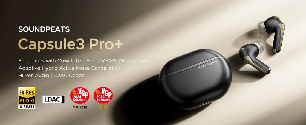 Capsule 3 Pro Plus ANC LDAC Earbuds