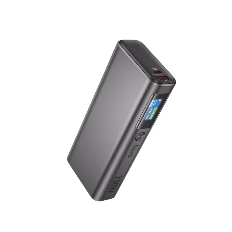 Hoco Q17B Electric 130W Power Bank Hoco Q17B Electric 130W Power Bank Features High Power Output: 130W for ultra-fast charging of multiple devices. Multi-Port Design: Supports laptops, smartphones, tablets, and more. Smart Charging Technology: Automatically adjusts power for safe, efficient charging. Portable & Durable: Compact design, easy to carry, and rugged construction. Safety Protections: Overcharge, overheat, and short circuit prevention. Universal Compatibility: Works with a wide range of USB-powered devices. Travel-Friendly: Perfect for outdoor use or emergencies. LED Indicators: Show battery status and charging progress. Reliable Performance: Consistent, stable, and fast power delivery. Hoco Q17B Electric 130W Power Bank The Hoco Q17B Electric 130W Power Bank is a high-capacity, ultra-fast charging device designed to keep your electronics powered on the go. With a massive 130W output, it can charge laptops, smartphones, tablets, and other USB-powered devices at lightning speed. Equipped with multiple ports and smart charging technology, it automatically adjusts power delivery for optimal efficiency and safety. Its compact and robust design makes it portable, durable, and ideal for travel, outdoor activities, or emergency use. Built-in protections guard against overcharging, overheating, and short circuits, giving users peace of mind while powering up their devices. Hoco Q17B Electric 130W Power Bank Price in Bangladesh Buy original Hoco Q17B Electric 130W Power Bank at the best price in Bangladesh from Shei Tech. From chargers, cables, power banks, to earbuds and smartwatches — we have it all! Shop now for authentic accessories, fast delivery, and unbeatable deals. Why Choose Shei Tech – Best Gadget Shop in Bangladesh Looking for the best place to buy gadgets online in Bangladesh? Welcome to Shei Tech, your onestop destination for authentic and top-quality gadgets at best prices. Whether you're searching for the latest wireless earbuds, smartwatches or other premium tech accessories, Shei Tech is the trusted gadget shop in Bangladesh. We offer a fast, secure, and user-friendly online shopping experience, making it easy to order the latest gadgets in Bangladesh from the comfort of your home. All our products, including the popular Hoco Q17B Electric 130W Power Bank, are 100% original and authentic products. At Shei Tech, we are committed to providing the best tech deals, exclusive gadget launches and reliable delivery across Bangladesh. Our expert team ensures every customer receives excellent service and genuine products.