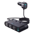 JOYROOM JR-CCL01 179W 7 in 1 Cigarette Lighter Splitter Car Charger Features 7-in-1 design: 2 cigarette lighter sockets + 3 USB-A ports + 2 Type-C ports 179W high power output for charging multiple devices at once PD 30W + QC 30W fast charging support Independent on/off switches for each socket LED digital display for real-time voltage monitoring Smart chip protection against over-voltage, over-current, overheating, and short circuit Compatible with smartphones, tablets, dash cams, GPS, car refrigerators, and other in-car devices Sleek and compact design for easy placement in any vehicle JOYROOM JR-CCL01 179W 7 in 1 Cigarette Lighter Splitter Car Charger The JOYROOM JR-CCL01 179W 7 in 1 Cigarette Lighter Splitter Car Charger transforms your car’s power port into a full-featured charging hub. With 7 outputs including high-speed USB and Type-C ports, it ensures you can power multiple devices at once—whether it’s phones, tablets, or even in-car appliances. Built with smart safety protection and an LED display, it provides safe, efficient, and convenient charging for all your travel needs. JOYROOM JR-CCL01 179W 7 in 1 Cigarette Lighter Splitter Car ChargerPrice in Bangladesh Buy original JOYROOM JR-CCL01 179W 7 in 1 Cigarette Lighter Splitter Car Charger at the best price in Bangladesh from Shei Tech. From chargers, cables, power banks, to earbuds and smartwatches — we have it all! Shop now for authentic accessories, fast delivery, and unbeatable deals.  Why Choose Shei Tech – Best Gadget Shop in Bangladesh Looking for the best place to buy gadgets online in Bangladesh? Welcome to Shei Tech, your onestop destination for authentic and top-quality gadgets at best prices. Whether you're searching for the latest wireless earbuds, smartwatches or other premium tech accessories, Shei Tech is the trusted gadget shop in Bangladesh.  We offer a fast, secure, and user-friendly online shopping experience, making it easy to order the latest gadgets in Bangladesh from the comfort of your home. All our products, including the popular JOYROOM JR-CCL01 179W 7 in 1 Cigarette Lighter Splitter Car Charger, are 100% original and authentic products. At Shei Tech, we are committed to providing the best tech deals, exclusive gadget launches and reliable delivery across Bangladesh. Our expert team ensures every customer receives excellent service and genuine products.