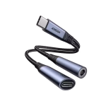 JOYROOM SY C03 2 in 1 Audio Adapter Features Dual functionality: allows simultaneous charging and audio output. Compact and portable design for easy carry. High-quality audio transmission with minimal loss. Durable build for long-term use. Connector type: USB-C to 3.5mm+USB-C Function: audio transmission/charging Charging power: 60W Material: aluminum alloy + braided nylon JOYROOM SY C03 2 in 1 Audio Adapter The JOYROOM SY C02 2-in-1 Audio Adapter is designed for users who want to listen to music and charge their device at the same time. With its compact design and high-quality audio support, it ensures uninterrupted entertainment while keeping your device powered. Ideal for travel, work, or daily commuting. JOYROOM SY C03 2 in 1 Audio Adapter Price in Bangladesh Buy original JOYROOM SY C03 2 in 1 Audio Adapter  at the best price in Bangladesh from Shei Tech. From chargers, cables, power banks, to earbuds and smartwatches — we have it all! Shop now for authentic accessories, fast delivery, and unbeatable deals.  Why Choose Shei Tech – Best Gadget Shop in Bangladesh Looking for the best place to buy gadgets online in Bangladesh? Welcome to Shei Tech, your onestop destination for authentic and top-quality gadgets at best prices. Whether you're searching for the latest wireless earbuds, smartwatches or other premium tech accessories, Shei Tech is the trusted gadget shop in Bangladesh.  We offer a fast, secure, and user-friendly online shopping experience, making it easy to order the latest gadgets in Bangladesh from the comfort of your home. All our products, including the popular JOYROOM SY C03 2 in 1 Audio Adapter, are 100% original and authentic products. At Shei Tech, we are committed to providing the best tech deals, exclusive gadget launches and reliable delivery across Bangladesh. Our expert team ensures every customer receives excellent service and genuine products.