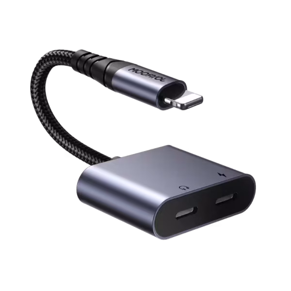 JOYROOM SY-L02 2-in-1 Audio Adapter Lightning to Dual Lightning Features Dual Lightning Ports – Supports simultaneous charging and audio playback. Hi-Fi Sound Quality – Delivers clear and stable audio without distortion. Fast Charging Support – Up to 2A fast charging while listening to music. Plug & Play – No need for drivers or additional software, just connect and use. Wide Compatibility – Works with most iPhone and iPad models with a Lightning port. Compact & Portable – Lightweight design for easy carrying in your pocket or bag. Durable Build – Premium materials ensure long-lasting performance. JOYROOM SY-L02 2-in-1 Audio Adapter Lightning to Dual Lightning The JOYROOM SY-L02 2-in-1 Audio Adapter is a smart solution for Apple users who want to charge their device and enjoy music at the same time. With dual Lightning ports, it ensures seamless audio transmission with Hi-Fi sound quality, while supporting fast charging to keep your device powered up. Its compact, portable design makes it convenient for daily use, travel, or commuting. Ideal for users who rely on their Lightning earphones and need uninterrupted charging. JOYROOM SY-L02 2-in-1 Audio Adapter Lightning to Dual Lightning  Price in Bangladesh Buy original JOYROOM SY-L02 2-in-1 Audio Adapter Lightning to Dual Lightning at the best price in Bangladesh from Shei Tech. From chargers, cables, power banks, to earbuds and smartwatches — we have it all! Shop now for authentic accessories, fast delivery, and unbeatable deals.  Why Choose Shei Tech – Best Gadget Shop in Bangladesh Looking for the best place to buy gadgets online in Bangladesh? Welcome to Shei Tech, your onestop destination for authentic and top-quality gadgets at best prices. Whether you're searching for the latest wireless earbuds, smartwatches or other premium tech accessories, Shei Tech is the trusted gadget shop in Bangladesh.  We offer a fast, secure, and user-friendly online shopping experience, making it easy to order the latest gadgets in Bangladesh from the comfort of your home. All our products, including the popular JOYROOM SY-L02 2-in-1 Audio Adapter Lightning to Dual Lightning , are 100% original and authentic products. At Shei Tech, we are committed to providing the best tech deals, exclusive gadget launches and reliable delivery across Bangladesh. Our expert team ensures every customer receives excellent service and genuine products.
