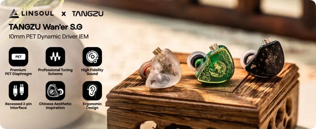 Tangzu WAN ER SG 10mm Dynamic Driver In-Ear Earphone - with Mic