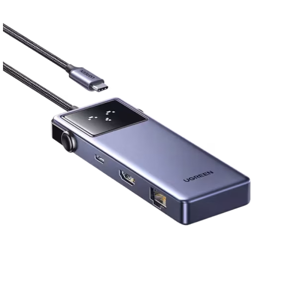 UGREEN QPai Pro 7-in-1 USB-C Hub  Features Transform your tech setup with the UGREEN Uno 7-in-1 USB-C Hub (Model: CM888, 45155), your ultimate all-in-one connectivity solution. Perfect for both home and office use, this hub packs a punch with its robust features and sleek design. 4K@60Hz HDMI Output: Enjoy crisp, vibrant visuals with stunning 4K resolution at 60Hz. Ideal for presentations, streaming, and immersive gaming. USB 3.0 Ports (x2): High-speed data transfer up to 5Gbps for quick file transfers and connecting peripherals. USB 2.0 Port (x1): Great for connecting devices like keyboards and mice. USB-C 3.0 Port (x1): Fast data transfer and charging capabilities, all through one versatile port. 1000Mbps Ethernet Port (x1): Reliable wired internet connection for fast and stable network performance. PD100W Charging Port (x1): Keep your laptop and other devices powered up with up to 100W of pass-through charging. Versatile Connectivity: A comprehensive hub that covers all your connectivity needs in one compact unit. High Performance: From 4K HDMI output to blazing-fast Ethernet, experience top-notch performance across all your devices. Elegant and Efficient: Stylish design with practical functionality to enhance your workspace or travel setup. UGREEN QPai Pro 7-in-1 USB-C Hub The UGREEN QPai Pro 7-in-1 USB-C Hub is a powerful and compact hub designed to maximize the connectivity of your USB-C devices. Offering 4K @ 60Hz HDMI output, 100W PD charging, triple USB 3.0 ports, and dual card readers, it delivers everything you need for work, entertainment, or travel. With fast data transfer speeds and a durable aluminum casing, this hub ensures both performance and reliability in a portable form factor. Perfect for professionals, students, and travelers who need all-in-one connectivity on the go UGREEN QPai Pro 7-in-1 USB-C Hub Price in Bangladesh Buy original UGREEN QPai Pro 7-in-1 USB-C Hub  at the best price in Bangladesh from Shei Tech. From chargers, cables, power banks, to earbuds and smartwatches — we have it all! Shop now for authentic accessories, fast delivery, and unbeatable deals.  Why Choose Shei Tech – Best Gadget Shop in Bangladesh Looking for the best place to buy gadgets online in Bangladesh? Welcome to Shei Tech, your onestop destination for authentic and top-quality gadgets at best prices. Whether you're searching for the latest wireless earbuds, smartwatches or other premium tech accessories, Shei Tech is the trusted gadget shop in Bangladesh.  We offer a fast, secure, and user-friendly online shopping experience, making it easy to order the latest gadgets in Bangladesh from the comfort of your home. All our products, including the popular UGREEN QPai Pro 7-in-1 USB-C Hub, are 100% original and authentic products. At Shei Tech, we are committed to providing the best tech deals, exclusive gadget launches and reliable delivery across Bangladesh. Our expert team ensures every customer receives excellent service and genuine products.