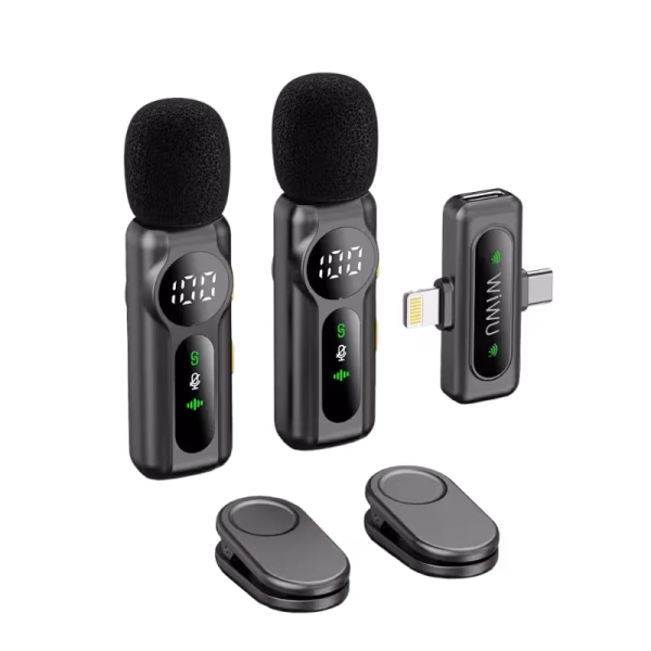 WiWU Wi-WM007 Dual Wireless Lavalier Microphone Features Dual Lavalier Microphones: Comes with two high-quality wireless microphones, ideal for interviews, presentations, and video recordings. Wireless Freedom: Eliminates the need for cables, providing freedom of movement up to a long-range distance. Plug-and-Play Operation: Simple setup with quick pairing for hassle-free use. High-Quality Audio: Captures clear and crisp sound with minimal background noise, perfect for professional recording. Versatile Compatibility: Works with cameras, smartphones, computers, and other audio recording devices. Portable & Lightweight: Compact design makes it easy to carry and set up anywhere. WiWU Wi-WM007 Dual Wireless Lavalier Microphone The WiWU Wi-WM007 is a dual-microphone wireless system designed for seamless, professional-quality audio capture. With two clip-on transmitters and a single receiver, it’s an excellent choice for interviews, vlogging, teaching, or any two-person recording scenario. Its plug-and-play nature, portability, and clean wireless setup make it a convenient and efficient solution for content creators and presenters alike. WiWU Wi-WM007 Dual Wireless Lavalier Microphone Price in Bangladesh Buy original WiWU Wi-WM007 Dual Wireless Lavalier Microphone   at the best price in Bangladesh from Shei Tech. From chargers, cables, power banks, to earbuds and smartwatches — we have it all! Shop now for authentic accessories, fast delivery, and unbeatable deals.  Why Choose Shei Tech – Best Gadget Shop in Bangladesh Looking for the best place to buy gadgets online in Bangladesh? Welcome to Shei Tech, your onestop destination for authentic and top-quality gadgets at best prices. Whether you're searching for the latest wireless earbuds, smartwatches or other premium tech accessories, Shei Tech is the trusted gadget shop in Bangladesh.  We offer a fast, secure, and user-friendly online shopping experience, making it easy to order the latest gadgets in Bangladesh from the comfort of your home. All our products, including the popular WiWU Wi-WM007 Dual Wireless Lavalier Microphone , are 100% original and authentic products. At Shei Tech, we are committed to providing the best tech deals, exclusive gadget launches and reliable delivery across Bangladesh. Our expert team ensures every customer receives excellent service and genuine products.