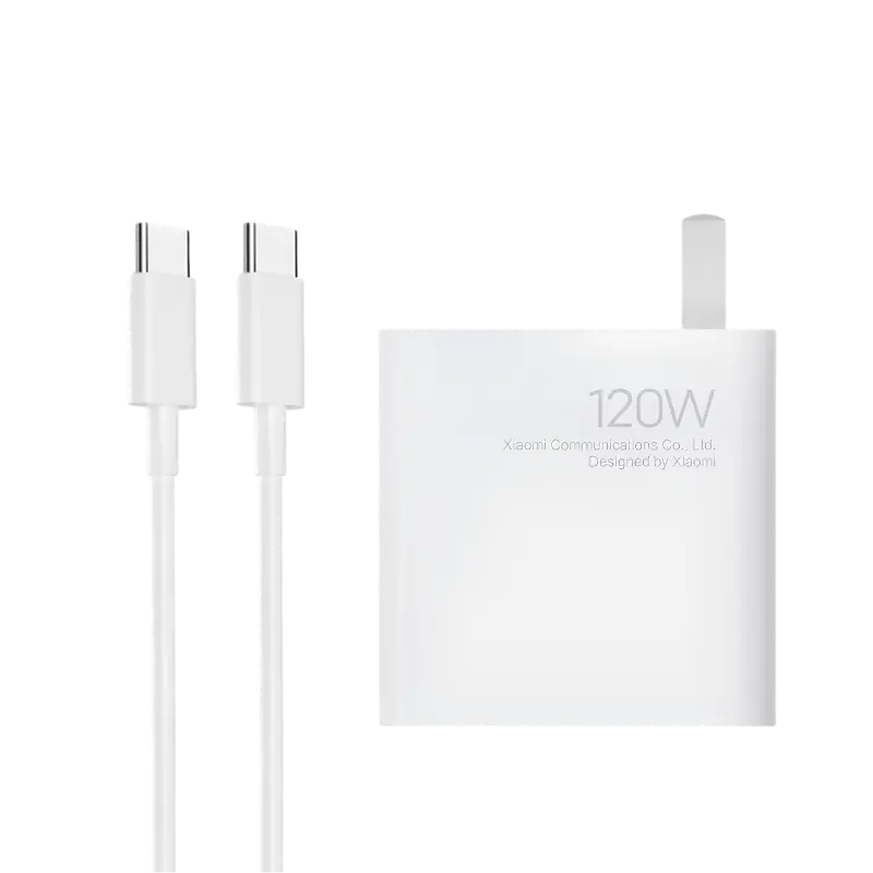 Xiaomi 120W GaN Fast Charger with Type-C to Type-C Cable Xiaomi 120W GaN Fast Charger with Type-C to Type-C Cable