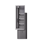 Xiaomi Mijia Electric Precision Screwdriver Kit Features Strong magnetic motor, the maximum speed can reach 200rpm. Small size, built-in rechargeable lithium battery, long service life and 400+ precision screws can be hit when fully charged. 9 kinds, 24pcs S2 steel precision bits, hardness up to 60HRC, tough and durablem meets the needs of mainstream electronic products and new small household appliances disassembly and assembly. 6pcs commonly used 45mm long bits to cope with more complex situations such as deep hole, narrow space and so on. 2 gears precise torque regulation. 0.05N·m can be used for mobile phones, watches, glasses and other precision objects. 0.2N·m can be used in smart speaker, notebook and other electronic products. TPU soft rubber material with soft touch is adopted, which can be pressed and used for a long time without tiring hands. Low center of gravity enhances handling, non slip texture for better grip. Integrated aluminum alloy shell, anodized aluminum alloy process is antiskid, sweat resistant and not easy to rust. Universal type-C charging interface. The indicator light beside the charging port can provide low power warning and charging status prompt in time. 13 battery safety tests & 3 charging protection is safer. Xiaomi Mijia Electric Precision Screwdriver Kit The Xiaomi Mijia Electric Precision Screwdriver Kit  is a sleek, award-winning tool designed for repairing and assembling delicate electronics. It offers precise torque control, powerful yet stable rotation, and a durable set of magnetic steel bits for a wide range of tasks. Compact and rechargeable via USB-C, it combines professional functionality with a minimalist design, making it ideal for everyday DIY and tech repairs. Xiaomi Mijia Electric Precision Screwdriver Kit Price in Bangladesh Buy original Xiaomi Mijia Electric Precision Screwdriver Kit  the best price in Bangladesh from Shei Tech. From chargers, cables, power banks, to earbuds and smartwatches — we have it all! Shop now for authentic accessories, fast delivery, and unbeatable deals.  Why Choose Shei Tech – Best Gadget Shop in Bangladesh Looking for the best place to buy gadgets online in Bangladesh? Welcome to Shei Tech, your onestop destination for authentic and top-quality gadgets at best prices. Whether you're searching for the latest wireless earbuds, smartwatches or other premium tech accessories, Shei Tech is the trusted gadget shop in Bangladesh.  We offer a fast, secure, and user-friendly online shopping experience, making it easy to order the latest gadgets in Bangladesh from the comfort of your home. All our products, including the popular Xiaomi Mijia Electric Precision Screwdriver Kit, are 100% original and authentic products. At Shei Tech, we are committed to providing the best tech deals, exclusive gadget launches and reliable delivery across Bangladesh. Our expert team ensures every customer receives excellent service and genuine products.