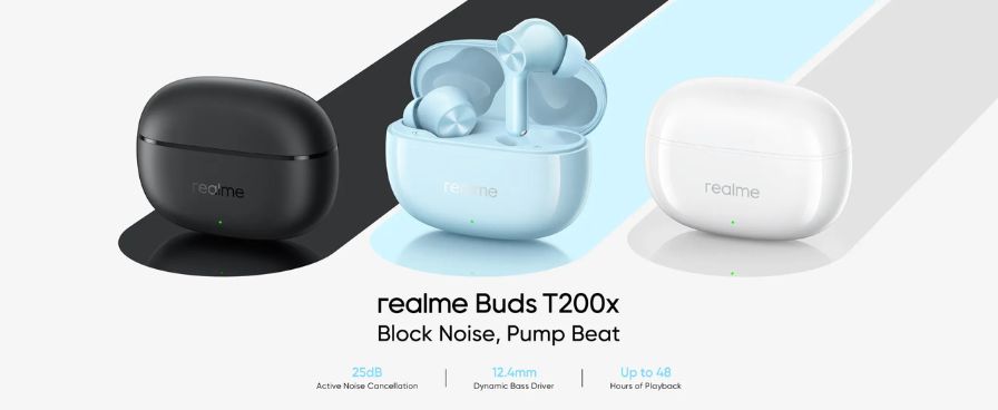 realme Buds T200x – Superior ANC TWS Earbuds