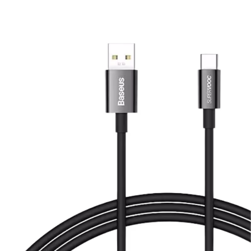 Baseus Superior Series Supervooc Fast Charging Data Cable USB to Type-C 65W vj Baseus Superior SuperVOOC 65W USB to Type-C Cable