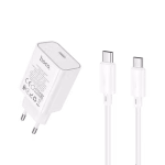 HOCO C143A PD20W type C to C Charger Features 20W Power Delivery fast charging support Comes with a Type-C to Type-C cable for wide compatibility Output: 5V/3A, 9V/2.22A, 12V/1.67A Universal support for smartphones, tablets, and other USB-C devices Lightweight and compact design, perfect for travel Built-in protections against overcharging, overheating, and short-circuit EU plug design for convenient use HOCO C143A PD20W type C to C Charger The HOCO C143A PD20W Type-C to C Charger is a compact fast-charging adapter paired with a Type-C to Type-C cable. It supports Power Delivery (PD) technology, ensuring efficient charging for smartphones, tablets, and other USB-C devices. Designed with safety and portability in mind, it is ideal for daily use and travel. HOCO C143A PD20W type C to C Charger Price in Bangladesh Buy original HOCO C143A PD20W type C to C Charger   at the best price in Bangladesh from Shei Tech. From chargers, cables, power banks, to earbuds and smartwatches — we have it all! Shop now for authentic accessories, fast delivery, and unbeatable deals.  Why Choose Shei Tech – Best Gadget Shop in Bangladesh Looking for the best place to buy gadgets online in Bangladesh? Welcome to Shei Tech, your onestop destination for authentic and top-quality gadgets at best prices. Whether you're searching for the latest wireless earbuds, smartwatches or other premium tech accessories, Shei Tech is the trusted gadget shop in Bangladesh.  We offer a fast, secure, and user-friendly online shopping experience, making it easy to order the latest gadgets in Bangladesh from the comfort of your home. All our products, including the popular HOCO C143A PD20W type C to C Charger  , are 100% original and authentic products. At Shei Tech, we are committed to providing the best tech deals, exclusive gadget launches and reliable delivery across Bangladesh. Our expert team ensures every customer receives excellent service and genuine products.