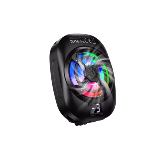 Hoco GM76 Blue Diamond Mobile Phone Cooler blac k