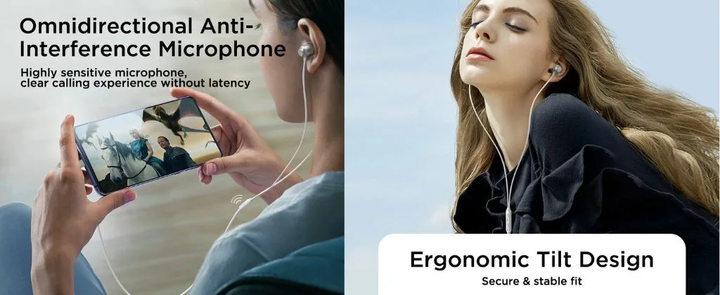 Joyroom JR-EC06 Type-C Excellent Wired Earphones