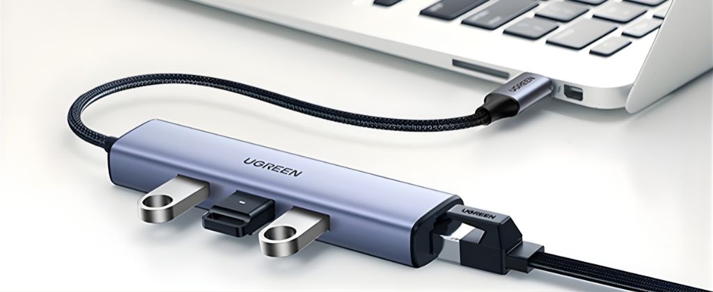 UGREEN CM475 4-in-1 Excellent USB Hub with Gigabit Ethernet