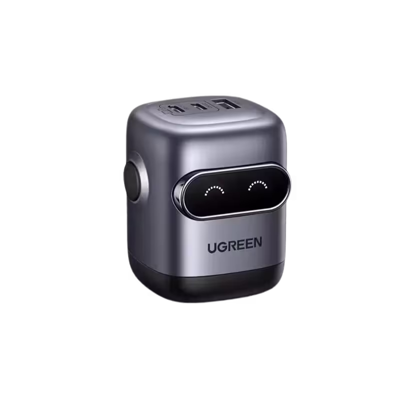 UGREEN UNO X662 QPai Robot 65W GaN Chargerbm UGREEN UNO X662 QPai Robot 65W GaN Charger Feature 65W GaN Fast Charging – Efficiently powers laptops, tablets, and smartphones. GaN Technology – Reduces heat and improves energy efficiency in a compact design. Multi-Port Output – Charge multiple devices simultaneously with smart power distribution. Compact & Portable – Robot-inspired design that’s easy to carry and stylish. Universal Compatibility – Works with laptops, iPhones, Androids, tablets, and more. Safety Protections – Built-in safeguards against over-voltage, over-current, overheating, and short circuits. UGREEN UNO X662 QPai Robot 65W GaN Charger The UGREEN UNO X662 QPai Robot 65W GaN Charger is a compact, high-efficiency charging solution powered by GaN technology. Its unique QPai robot-inspired design combines style with performance, offering ultra-fast charging for smartphones, tablets, laptops, and other USB-powered devices. With multiple ports and intelligent power distribution, it ensures safe and efficient charging at home, in the office, or while traveling. UGREEN UNO X662 QPai Robot 65W GaN Charger Price in Bangladesh Buy original UGREEN UNO X662 QPai Robot 65W GaN Chargerat the best price in Bangladesh from Shei Tech. From chargers, cables, power banks, to earbuds and smartwatches — we have it all! Shop now for authentic accessories, fast delivery, and unbeatable deals. Why Choose Shei Tech – Best Gadget Shop in Bangladesh Looking for the best place to buy gadgets online in Bangladesh? Welcome to Shei Tech, your onestop destination for authentic and top-quality gadgets at best prices. Whether you're searching for the latest wireless earbuds, smartwatches or other premium tech accessories, Shei Tech is the trusted gadget shop in Bangladesh. We offer a fast, secure, and user-friendly online shopping experience, making it easy to order the latest gadgets in Bangladesh from the comfort of your home. All our products, including the popular UGREEN UNO X662 QPai Robot 65W GaN Charger, are 100% original and authentic products. At Shei Tech, we are committed to providing the best tech deals, exclusive gadget launches and reliable delivery across Bangladesh. Our expert team ensures every customer receives excellent service and genuine products.