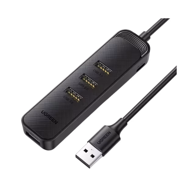 UGreen CM456 4-in-1 Type-C Docking Station USB Hubs Features Versatile 4 in 1 Type-C docking station to improve connectivity options for your devices.  Equipped with the GL3510 chip for efficient and stable performance.  Made with long-lasting ABS+PC materials to ensure longevity and durability. Offers four USB3.0 output interfaces for high-speed data transfer up to 5Gbps. UGreen CM456 4-in-1 Type-C Docking Station USB Hubs The UGREEN CM456 4-in-1 Type-C Docking Station is a sleek and portable hub designed to expand your device’s connectivity. With one Type-C input and four additional ports, it makes multitasking easier by allowing you to connect multiple devices simultaneously. Ideal for laptops, tablets, and smartphones with USB-C ports, this hub ensures stable data transfer and everyday convenience UGreen CM456 4-in-1 Type-C Docking Station USB Hubs Price in Bangladesh Buy original UGreen CM456 4-in-1 Type-C Docking Station USB Hubs at the best price in Bangladesh from Shei Tech. From chargers, cables, power banks, to earbuds and smartwatches — we have it all! Shop now for authentic accessories, fast delivery, and unbeatable deals.  Why Choose Shei Tech – Best Gadget Shop in Bangladesh Looking for the best place to buy gadgets online in Bangladesh? Welcome to Shei Tech, your onestop destination for authentic and top-quality gadgets at best prices. Whether you're searching for the latest wireless earbuds, smartwatches or other premium tech accessories, Shei Tech is the trusted gadget shop in Bangladesh.  We offer a fast, secure, and user-friendly online shopping experience, making it easy to order the latest gadgets in Bangladesh from the comfort of your home. All our products, including the popular UGreen CM456 4-in-1 Type-C Docking Station USB Hubs, are 100% original and authentic products. At Shei Tech, we are committed to providing the best tech deals, exclusive gadget launches and reliable delivery across Bangladesh. Our expert team ensures every customer receives excellent service and genuine products.