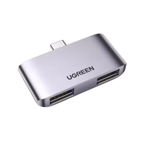 Ugreen 10912 CM412 2 in1 USB-C to USB-A Adapter Features 2-in-1 Functionality → USB-C HUB with 2 USB 3.0 5Gbps ports High-Speed Data Transfer → Supports up to 5Gbps transfer rate. Durable Build → Made with premium aluminum alloy for strength and heat dissipation. Plug and Play → No drivers or extra software required. Compact Design → Small, lightweight, and easy to carry. Wide Compatibility → Works with laptops, tablets, smartphones, flash drives, keyboards, mice, and other USB-enabled devices. Stable Connection → Secure fit ensures reliable performance without signal loss. Ugreen 10912 CM412 2 in1 USB-C to USB-A Adapter The UGREEN 10912 CM412 2-in-1 Adapter is a compact and versatile accessory that allows you to easily convert between USB-C HUB with 2 USB interfaces. Perfect for connecting your existing devices and accessories, it ensures seamless data transfer and charging in a lightweight, pocket-sized design. Ugreen 10912 CM412 2 in1 USB-C to USB-A Adapter Price in Bangladesh Buy original Ugreen 10912 CM412 2 in1 USB-C to USB-A Adapter at the best price in Bangladesh from Shei Tech. From chargers, cables, power banks, to earbuds and smartwatches — we have it all! Shop now for authentic accessories, fast delivery, and unbeatable deals.  Why Choose Shei Tech – Best Gadget Shop in Bangladesh Looking for the best place to buy gadgets online in Bangladesh? Welcome to Shei Tech, your onestop destination for authentic and top-quality gadgets at best prices. Whether you're searching for the latest wireless earbuds, smartwatches or other premium tech accessories, Shei Tech is the trusted gadget shop in Bangladesh.  We offer a fast, secure, and user-friendly online shopping experience, making it easy to order the latest gadgets in Bangladesh from the comfort of your home. All our products, including the popular Ugreen 10912 CM412 2 in1 USB-C to USB-A Adapter, are 100% original and authentic products. At Shei Tech, we are committed to providing the best tech deals, exclusive gadget launches and reliable delivery across Bangladesh. Our expert team ensures every customer receives excellent service and genuine products.