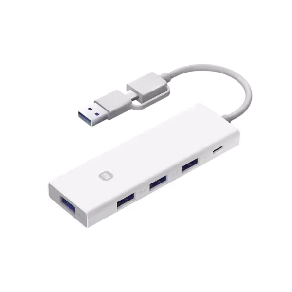 Xiaomi 4in1 Dual Head Splitter Hub Features Dual input connector options: USB-A or USB-C head to plug into host device Four downstream USB-A ports (USB 3.0) for connecting peripherals like flash drives, mice, and external hard drives Data transfer up to 5 Gbps via USB 3.0 Power input via Type-C to support stable power for connected devices (e.g. external drives) Single port can deliver up to 5V-1.5A, total output across all ports is 5V-3A (max) Built-in protections: Over-current, Over-voltage safety Durable build materials: heat-resistant plastic (PC), flexible jacket (TPE), tinned copper cores Slim & lightweight design (~60 g) for easy portability Plug-and-play, no driver needed Xiaomi 4in1 Dual Head Splitter Hub A compact USB hub that expands your device’s connectivity with four USB-A ports, works via either USB-A or USB-C input. It offers USB 3.0 data speeds (up to 5Gbps), a dedicated Type-C power input for powering demanding peripherals, and protection features to keep things safe and stable. Lightweight and slim, perfect for travel, office, or study use. Xiaomi 4in1 Dual Head Splitter Hub Price in Bangladesh Buy original Xiaomi 4in1 Dual Head Splitter Hub at the best price in Bangladesh from Shei Tech. From chargers, cables, power banks, to earbuds and smartwatches — we have it all! Shop now for authentic accessories, fast delivery, and unbeatable deals.  Why Choose Shei Tech – Best Gadget Shop in Bangladesh Looking for the best place to buy gadgets online in Bangladesh? Welcome to Shei Tech, your onestop destination for authentic and top-quality gadgets at best prices. Whether you're searching for the latest wireless earbuds, smartwatches or other premium tech accessories, Shei Tech is the trusted gadget shop in Bangladesh.  We offer a fast, secure, and user-friendly online shopping experience, making it easy to order the latest gadgets in Bangladesh from the comfort of your home. All our products, including the popular Xiaomi 4in1 Dual Head Splitter Hub,  are 100% original and authentic products. At Shei Tech, we are committed to providing the best tech deals, exclusive gadget launches and reliable delivery across Bangladesh. Our expert team ensures every customer receives excellent service and genuine products.