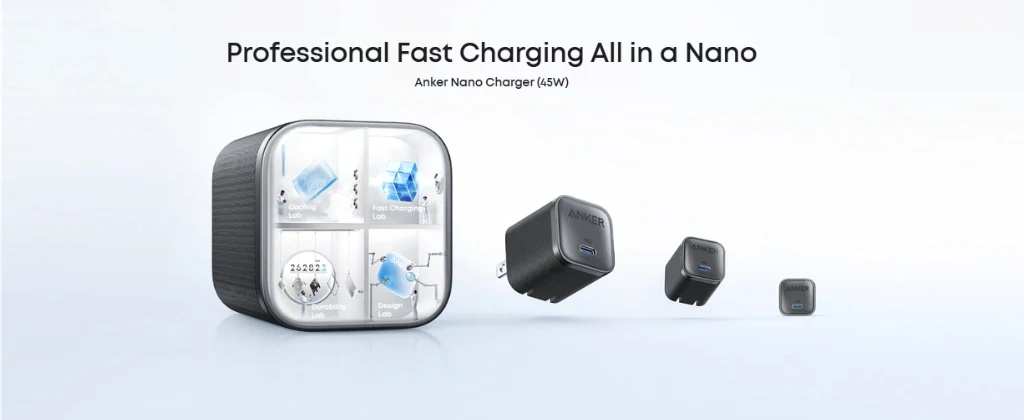 Anker Nano 45W Charging Adapter