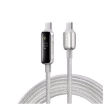 Baseus Vipow 100W Type-C to C Fast Charging Cable with Built-in Dynamic Display m
