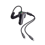 Mcdodo CC-0370 120W Retractable Car Charger with USB-C & Lightning Cables Total Output of 120W Max delivers powerful, multi-device charging for all your essential electronics on the road. Built-in Retractable USB-C and Lightning Cables offer convenience and a tidy car interior, eliminating cable clutter. 4-in-1 Charging Capability includes two integrated retractable cables plus dedicated USB-C (60W Max) and USB-A (30W Max) ports to charge four devices simultaneously. 60W Max Power Delivery (PD) Support allows you to fast-charge compatible laptops, such as MacBooks, directly in your car. Universal Fast-Charging Protocol Compatibility supports PD3.0, QC3.0, SCP, and AFC for full-speed charging of iPhone 15 series, Samsung Galaxy, Pixel, and more. LED Wire Light Design ensures the charger is easy to locate and use, even during night-time driving. Mcdodo CC-0370 120W Retractable Car Charger with USB-C & Lightning Cables The Mcdodo CC-0370 120W Car Charger is the ultimate solution for organized, high-speed charging in any vehicle. With a massive 120W total output and two innovative retractable cables for USB-C and Lightning devices, it keeps your car clutter-free while ensuring up to four devices, including laptops, receive optimal fast charging. Its multi-port design and broad protocol support make it a versatile and indispensable accessory for any road trip or daily commute. Mcdodo CC-0370 120W Retractable Car Charger with USB-C & Lightning Cables Price in Bangladesh Buy original Mcdodo CC-0370 120W Retractable Car Charger with USB-C & Lightning Cables at the best price in Bangladesh from Shei Tech.From chargers, cables, power banks, to earbuds and smartwatches — we have it all! Shop now for authentic accessories, fast delivery, and unbeatable deals. Why Choose Shei Tech – Best Gadget Shop in Bangladesh Looking for the best place to buy gadgets online in Bangladesh? Welcome to Shei Tech, your one stop destination for authentic and top-quality gadgets at best prices. Whether you’re searching for the latest wireless earbuds, smartwatches or other premium tech accessories, Shei Tech is the trusted gadget shop in Bangladesh. We offer a fast, secure, and user-friendly online shopping experience, making it easy to order the latest gadgets in Bangladesh from the comfort of your home. All our products, including the popular Mcdodo CC-0370 120W Retractable Car Charger with USB-C & Lightning Cables ,are 100% original and authentic products. At Shei Tech, we are committed to providing the best tech deals, exclusive gadget launches and reliable delivery across Bangladesh. Our expert team ensures every customer receives excellent service and genuine products.  
