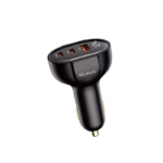 Mcdodo CC-445 128W 3-Port Digital Display Car Charger Features Unleashes 128W of maximum output power to simultaneously charge up to three devices at super-fast speeds. Equipped with two USB-C ports and one USB-A port (2C1U) for comprehensive multi-device charging versatility. The main USB-C port (C1) delivers 65W Max power, capable of charging compatible laptops and notebooks. A built-in digital display shows real-time charging status, including current and voltage, for easy monitoring. Supports all major fast-charging protocols, including PD3.0, PPS, and QC4.0, ensuring universal compatibility with various brands. Constructed with a durable PC and Zinc alloy body, designed with multiple safe electrical protections for peace of mind. Mcdodo CC-445 128W 3-Port Digital Display Car Charger The Mcdodo CC-445 128W Car Charger is a premium, high-powered solution for your on-the-go charging needs. Featuring a 3-port configuration (2C1U) with up to 65W output from a single USB-C port, it can fast-charge everything from the smallest smartphones to large laptops. Its intelligent digital display and comprehensive fast-charging protocol support make it an indispensable accessory for any road warrior seeking speed and efficiency. Mcdodo CC-445 128W 3-Port Digital Display Car Charger  Price in Bangladesh Buy original Mcdodo CC-445 128W 3-Port Digital Display Car Charger   at the best price in Bangladesh from Shei Tech.From chargers, cables, power banks, to earbuds and smartwatches — we have it all! Shop now for authentic accessories, fast delivery, and unbeatable deals. Why Choose Shei Tech – Best Gadget Shop in Bangladesh Looking for the best place to buy gadgets online in Bangladesh? Welcome to Shei Tech, your one stop destination for authentic and top-quality gadgets at best prices. Whether you’re searching for the latest wireless earbuds, smartwatches or other premium tech accessories, Shei Tech is the trusted gadget shop in Bangladesh. We offer a fast, secure, and user-friendly online shopping experience, making it easy to order the latest gadgets in Bangladesh from the comfort of your home. All our products, including the popular Mcdodo CC-445 128W 3-Port Digital Display Car Charger ,are 100% original and authentic products. At Shei Tech, we are committed to providing the best tech deals, exclusive gadget launches and reliable delivery across Bangladesh. Our expert team ensures every customer receives excellent service and genuine products.  