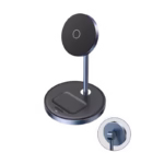 UGREEN MagFlow 2-in-1 Magnetic Wireless Charging Station Features Type: 2-in-1 magnetic wireless charging station Compatibility: Supports iPhone 12/13/14/15 series and AirPods with wireless charging case iPhone: Up to 15W magnetic wireless fast charging AirPods: Up to 5W wireless charging Technology: Qi-certified for safe and stable power delivery Design: Sleek aluminum alloy base with modern matte finish Magnetic Alignment: Strong magnetic connection for secure charging and perfect positioning Indicator Light: Subtle LED indicator for charging status Protection: Built-in safeguards against overcurrent, overvoltage, and overheating Cable Type: USB-C input (charger adapter sold separately) Orientation: Supports both portrait and landscape phone placement Material: Aluminum alloy + tempered glass surface for durability UGREEN MagFlow 2-in-1 Magnetic Wireless Charging Station Power up your Apple devices effortlessly with the UGREEN MagFlow 2-in-1 Magnetic Wireless Charging Station. Designed with precision and elegance, it offers fast magnetic wireless charging for your iPhone and AirPods — keeping your desk clean and your devices fully charged. UGREEN MagFlow 2-in-1 Magnetic Wireless Charging Station  Price in Bangladesh Buy original UGREEN MagFlow 2-in-1 Magnetic Wireless Charging Station  at the best price in Bangladesh from Shei Tech.From chargers, cables, power banks, to earbuds and smartwatches — we have it all! Shop now for authentic accessories, fast delivery, and unbeatable deals. Why Choose Shei Tech – Best Gadget Shop in Bangladesh Looking for the best place to buy gadgets online in Bangladesh? Welcome to Shei Tech, your one stop destination for authentic and top-quality gadgets at best prices. Whether you’re searching for the latest wireless earbuds, smartwatches or other premium tech accessories, Shei Tech is the trusted gadget shop in Bangladesh. We offer a fast, secure, and user-friendly online shopping experience, making it easy to order the latest gadgets in Bangladesh from the comfort of your home. All our products, including the popular UGREEN MagFlow 2-in-1 Magnetic Wireless Charging Station  ,are 100% original and authentic products. At Shei Tech, we are committed to providing the best tech deals, exclusive gadget launches and reliable delivery across Bangladesh. Our expert team ensures every customer receives excellent service and genuine products.  