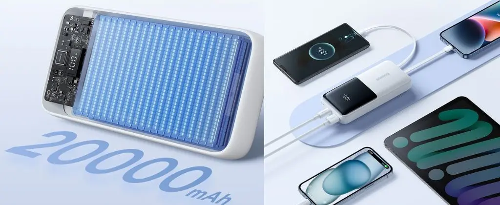 Baseus EnerFill 22.5W 20000mAh Fast Charge Power Bank Price in BD