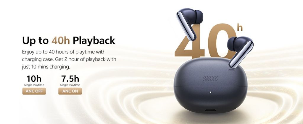 QCY MeloBuds N20 ANC Wireless Earbuds