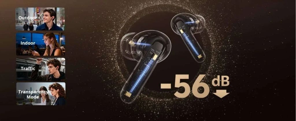 QCY MeloBuds N60 – Best ANC TWS Earbuds