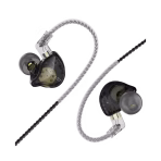 ACEFAST L11 Hybrid Drivers Wired Earphones With Mic Black