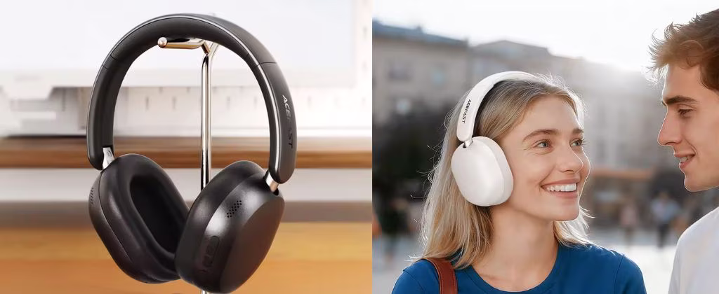 ACEFAST H12 – Advanced Wireless ANC Headset with Deep Bass