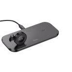 Hoco CW65 15W 3 in 1 Ultra Thin North Tabletop Wireless Fast Charger