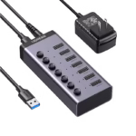 UGREEN CM481 - 7 Port USB 3.0 Hub with 4 Smart Charging Port