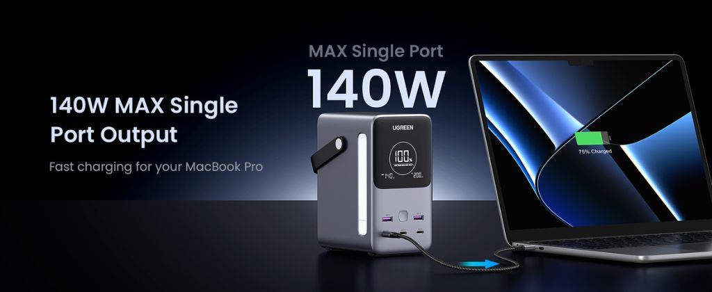 UGREEN PB770 300W Power Bank - 48000mAh