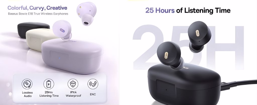Baseus Bowie E18 Excellent Bass Wireless Earbuds