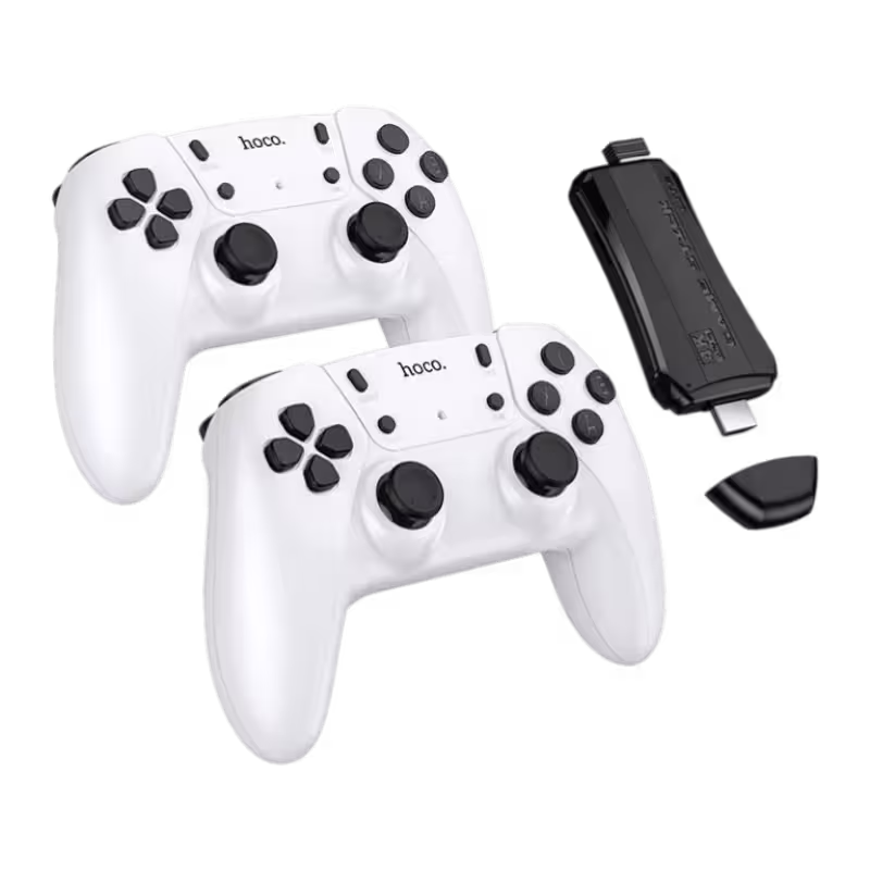 Hoco GA31 Retro Game Stick With 2 Wireless Gamepads Hoco GA31 Retro Game Stick With 2 Wireless Gamepads