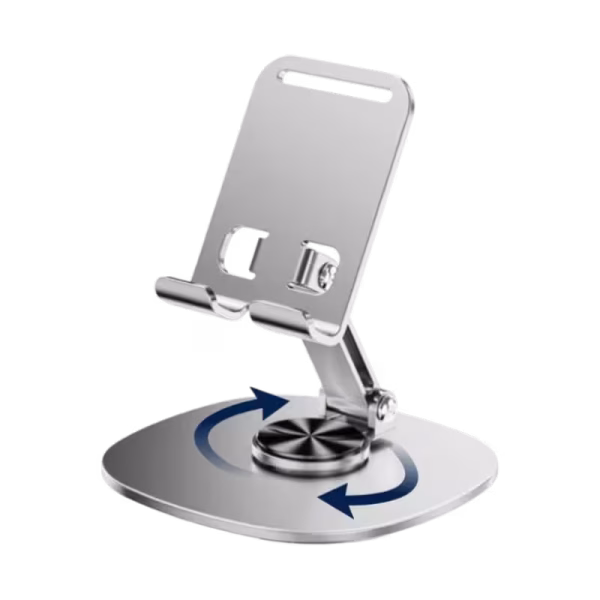 JELLICO PH33 360 Degree Rotatable Metal Desktop Phone Holder