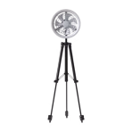 JISULIFE FA17 Outdoor LED Ceiling Fan with Long Tripod Stand